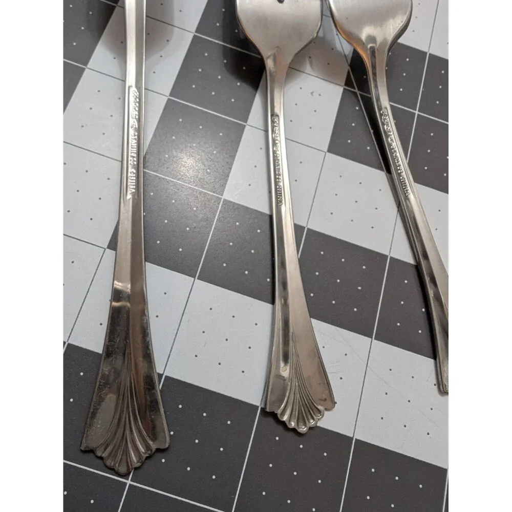 Rogers China Stainless Steel Triumph RG53 lot 3 forks‎ various sizes